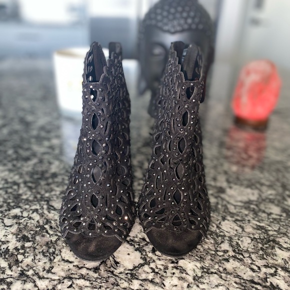 Sparkly open toe - Picture 2 of 4